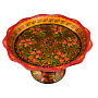Фруктовница "Ягоды". Хохлома, фотография 2. Интернет-магазин ЛАВКА ПОДАРКОВ