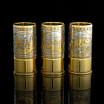 Набор стопок "Гильза. Охота". Златоуст