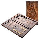 0052114/GU015 НАРДЫ резные "Олень" Ustyyan