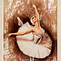 Картина с перламутром "Балерина", фотография 4. Интернет-магазин ЛАВКА ПОДАРКОВ