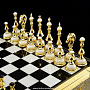 Шахматы из камня "Златоуст" эксклюзивные, фотография 2. Интернет-магазин ЛАВКА ПОДАРКОВ