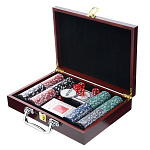 0037148/w200 НАБОР для ПОКЕРА WOOD на 200 фишек