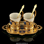Кофейный набор на 2 персоны "Лазурит". Златоуст, фотография 2. Интернет-магазин ЛАВКА ПОДАРКОВ