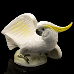 0050232//82.77337.00.1 ЛФЗ СКУЛЬПТУРА Какаду желтохохлый "Желтохохлый"  ТН1