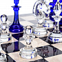 Шахматный ларец с хрустальными фигурами 48х48 см, фотография 8. Интернет-магазин ЛАВКА ПОДАРКОВ