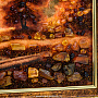 Картина янтарная "Осенний лес" 40х30 см, фотография 4. Интернет-магазин ЛАВКА ПОДАРКОВ