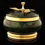 /1970  Златоуст ШКАТУЛКА сувенирная (нефрит)