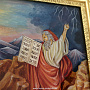 Панно на перламутре "Пророк Моисей" 33х28 см, фотография 3. Интернет-магазин ЛАВКА ПОДАРКОВ