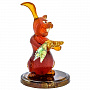 Статуэтка из янтаря "Кролик с морковкой", фотография 6. Интернет-магазин ЛАВКА ПОДАРКОВ