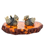 0071857/1300 Уточки Мандаринки Сувенир (коньячный)