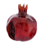 0052861/7см  Сувенир "ГРАНАТ МАЛЫЙ" нат.дерево