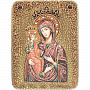Икона  "Божья Матерь Троеручица" 21 х 29 см, фотография 5. Интернет-магазин ЛАВКА ПОДАРКОВ