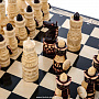 Шахматы деревянные с резными фигурами 40х40 см, фотография 7. Интернет-магазин ЛАВКА ПОДАРКОВ