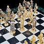 Шахматы из натурального камня "Русские богатыри", фотография 4. Интернет-магазин ЛАВКА ПОДАРКОВ