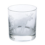 /ЛОСЬ СТАКАН ЖИВОТНЫЕ С ГРАВИРОВКОЙ 380мл