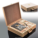 0019886 НАБОР подарочный "ОФИЦЕРСКИЙ":кортик+книга в ПУ