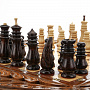 Шахматы деревянные резные в ларце "Круг света", фотография 5. Интернет-магазин ЛАВКА ПОДАРКОВ