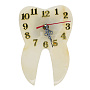 Часы настенные из натурального камня "Зуб", фотография 3. Интернет-магазин ЛАВКА ПОДАРКОВ