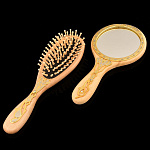 /1582 Златоуст НАБОР ПОДАРОЧНЫЙ : Расческа и зеркало В П/У