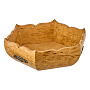 Поднос шестигранный из карельской березы, фотография 2. Интернет-магазин ЛАВКА ПОДАРКОВ