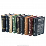 Коллекция из 25 миниатюрных книг в деревянном шкафчике, фотография 3. Интернет-магазин ЛАВКА ПОДАРКОВ