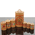 0020409/21см Северные промыслы Береста ТУЕС ПОДАРОЧНЫЙ в ассорт.(С 188)