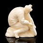 Скульптура из клыка моржа "Старатель", фотография 1. Интернет-магазин ЛАВКА ПОДАРКОВ