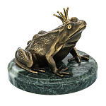0074520 Бронза Статуэтка "ЛЯГУШКА-царевна" (4.274.1)