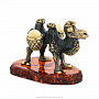 Статуэтка с янтарем "Верблюд с поклажей", фотография 3. Интернет-магазин ЛАВКА ПОДАРКОВ