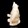 Скульптура из бивня мамонта "Медведь у бревна", фотография 4. Интернет-магазин ЛАВКА ПОДАРКОВ