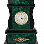 Часы каминные из малахита "Тигры", фотография 4. Интернет-магазин ЛАВКА ПОДАРКОВ
