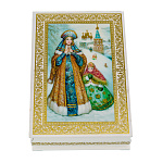 Шкатулка из папье-маше "Вербное воскресенье"