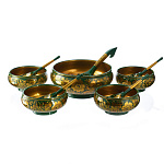 0021731 Хохлома Набор для супа или окрошки 10пр.(в/кат) 63520000010