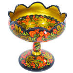 201892 Хохлома ФРУКТОВНИЦА  ЯГОДЫ 19*21 см 