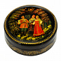 Шкатулка с художественной росписью "Гармонист", фотография 3. Интернет-магазин ЛАВКА ПОДАРКОВ