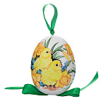 -10*7см Фарфорф ЯЙЦО ПАСХАЛЬНОЕ (подвес) разные сюжеты