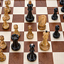 Шахматный ларец с деревянными фигурами 37х37 см, фотография 6. Интернет-магазин ЛАВКА ПОДАРКОВ