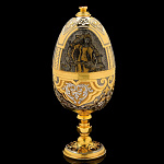 0023129/ФР Златоуст  наперсток в наборе ЯЙЦО-ИГОЛЬНИЦА 