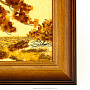 Картина янтарная "Пейзаж №1" 17х20 см, фотография 3. Интернет-магазин ЛАВКА ПОДАРКОВ