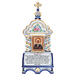 0055384 Гжель КИОТ настольный "Матрона Московская" 10*22см К17