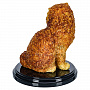 Скульптура из янтаря "Кошка", фотография 4. Интернет-магазин ЛАВКА ПОДАРКОВ