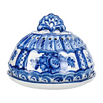 0078058 Гжель БЛИННИЦА АЖУРНАЯ