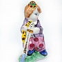 Скульптура "Клоун" Гжель в ассортименте, фотография 7. Интернет-магазин ЛАВКА ПОДАРКОВ