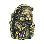 202983 КОЛОКОЛЬЧИК "ЕЖ",К35 h=5,5см,латуньНФ-00018696