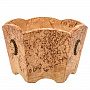 Конфетница шестигранная из карельской березы, фотография 3. Интернет-магазин ЛАВКА ПОДАРКОВ