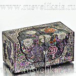 0028232 ШКАТУЛКА -103 USEL -103  Авторская работа дальневосточных художников        