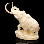 Скульптура из бивня мамонта "Слон", фотография 4. Интернет-магазин ЛАВКА ПОДАРКОВ