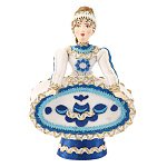 0019433 Кукла ДАМА в котюме по мотивам ГЖЕЛИ (0256)