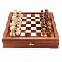 Шахматы из камня в ларце 32*32 см "Европейские", фотография 7. Интернет-магазин ЛАВКА ПОДАРКОВ