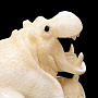 Скульптура из клыка моржа "Мамаша бегемота", фотография 6. Интернет-магазин ЛАВКА ПОДАРКОВ
